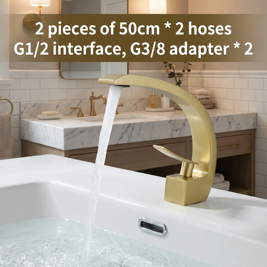 Silicone Tap Washer - Robinet de lavabo moderne de luxe