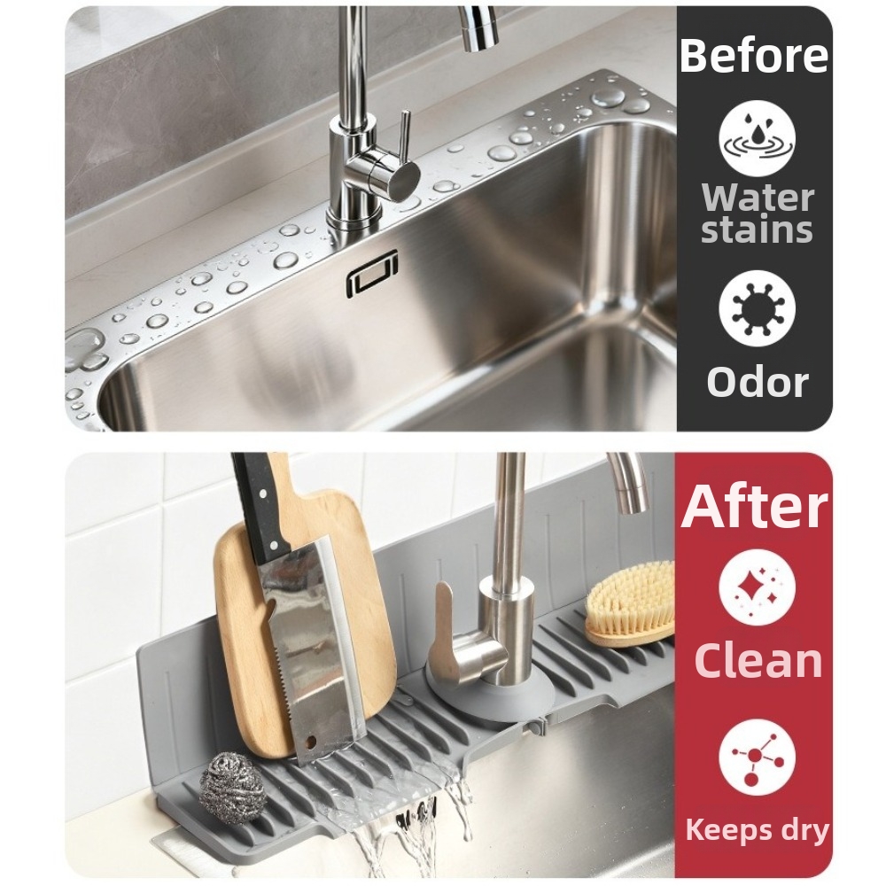Nouveau tapis de vidange en si - Silicone Tap Washer avis et prix