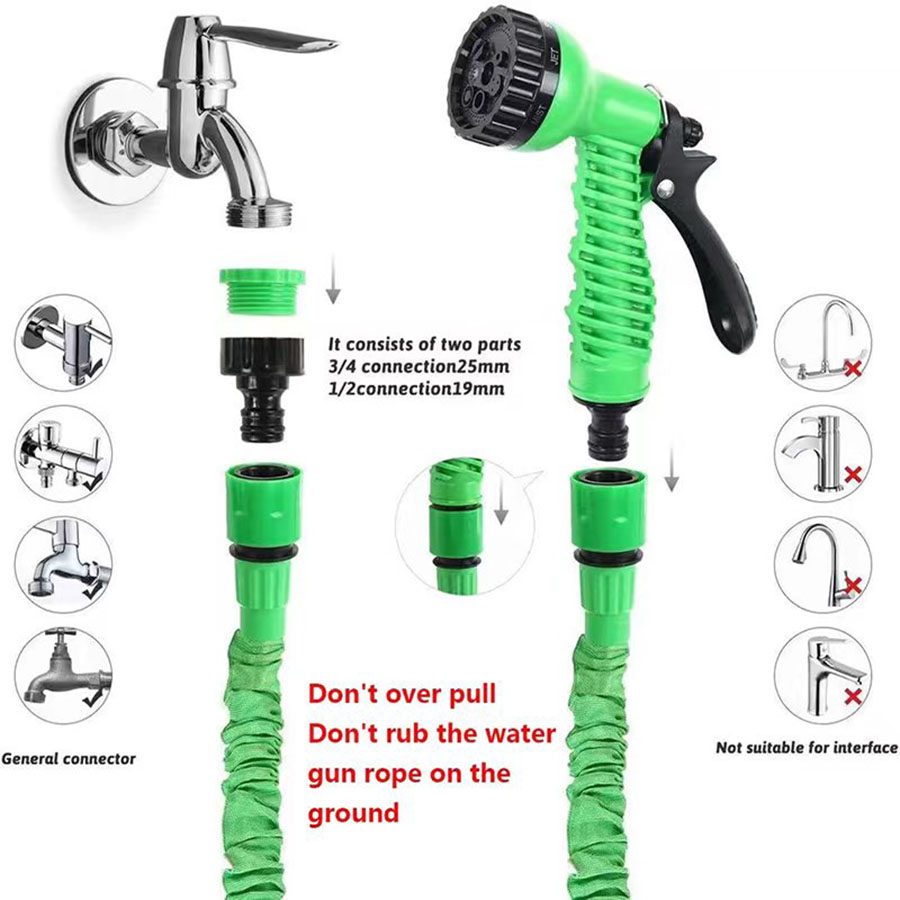 Tuyau magique extensible de 25 - Flexible Hose Braided avis et prix