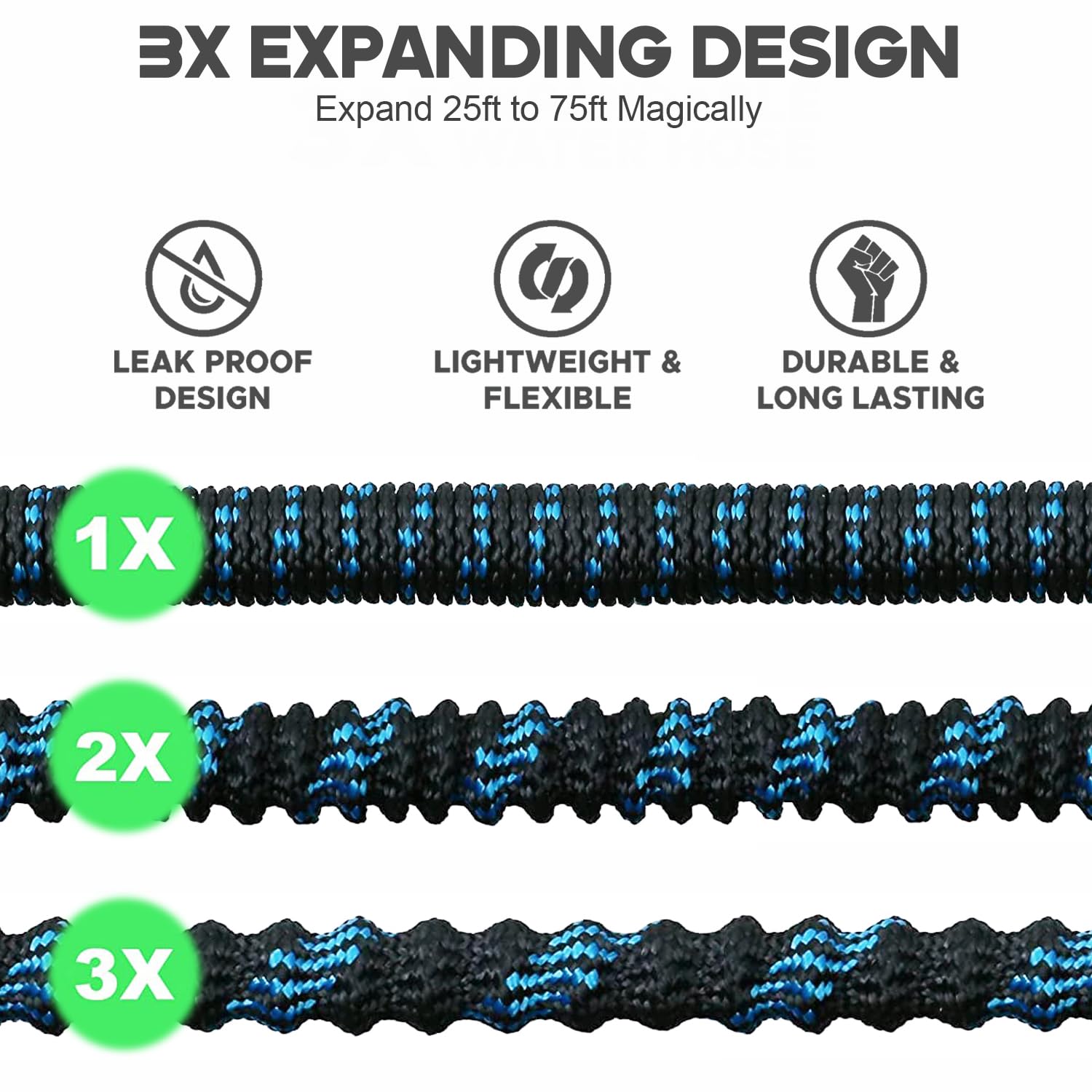 Tuyau d'arrosage extensible de - Flexible Hose Braided avis et prix